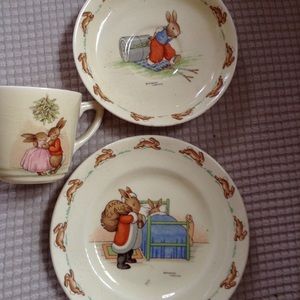 3 piece antique children set
